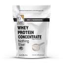 C'est juste ! - 100% Whey Protein Concentrate, GLP-1 Friendly, Fabriqué aux États-Unis, Pas d'hormones RBST/rBGH, Premium WPC-80, Pas d'arômes ajoutés ou d'édulcorants artificiels (1,25 livre, non aromatisé)