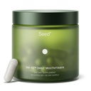 Semence DM-02 Multivitamine quotidienne - 100% VD Vitamines essentielles et minéraux pour les femmes et les hommes - aide à combler les lacunes nutritionnelles quotidiennes - Immune, os, cheveux, peau et ongles santé - végétalien - 30 capsules (30 jours d'approvisionnement)