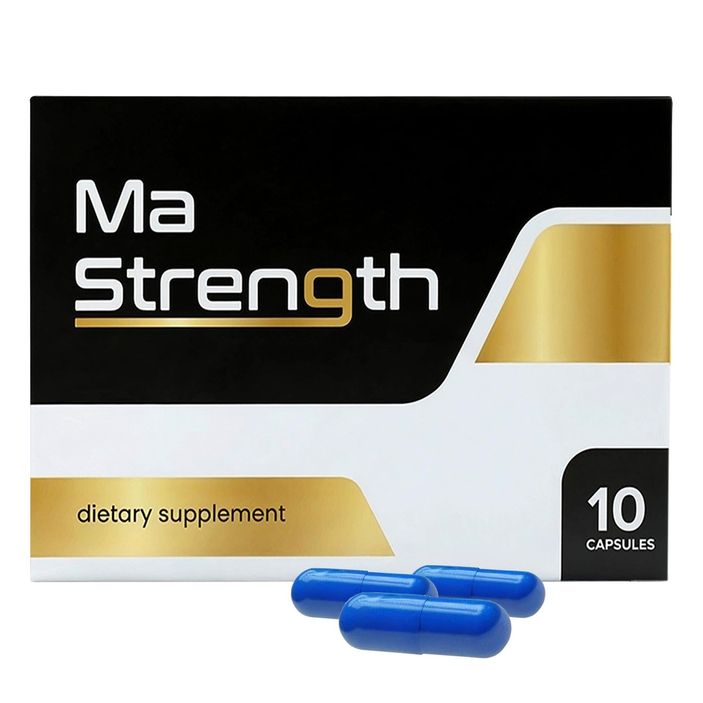 Force, Endurance et Vitalité avec l'herbe à chèvre, Tongkat Ali, Ginseng et Maca Root. Soutien au rendement des activités de longue durée pour les hommes (10 capsules)