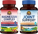 Vitalitown Magnésium + Glucosamine Chondroïtine MSM Bundle (paquet de 2)