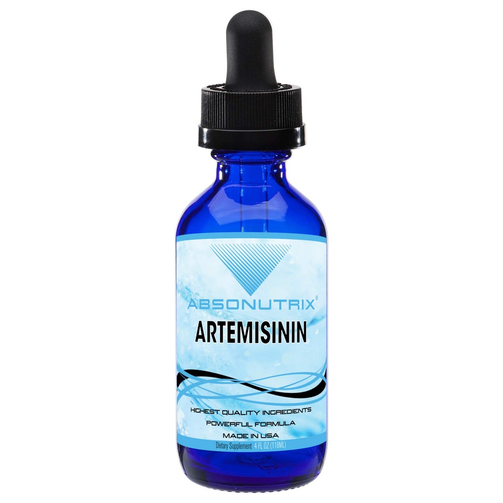 Artemisinin 580mg per Serving 4 oz Liquid, Helps Support Immunity, General Health Support, Easy Absorption, Third Party Tested, GMP-Certified Facility, Cruelty-Free, Made in the USA,