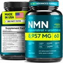 Thinbi NMN & NAD Supplement with Urolithin A, 60 Count