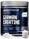 BodyTech Elite German Creatine with Creapure®, Creatine Monohydrate Powder for Strength, Size & Power, 5g per Serving, Unflavored, Gluten Free, 11.01 oz, 60 Servings