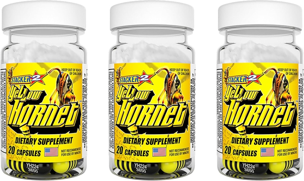 ÉTAT 2 YELLOW HORNET (3) 20CT. BOÎTES