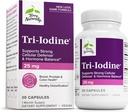 Terry naturellement Tri-Iodine - Supplément alimentaire pour le soutien de la santé du sein et de la prostate - Healthy Thyroïde Function Supplement Aid - 25 mg, 30 Capsules