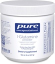 Pure Encapsulations L-Glutamine Powder - Supplément pour le soutien immunitaire et digestif, la santé et le doublage, le métabolisme et le soutien musculaire* - avec la L-Glutamine de forme libre pure - 8 onces