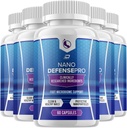 Nano Defense Pro Probiotic Supplement - NanoDefense Pro Advanced Formula for Healthy Nail Support Capsules Maximum Strength Men Women (5 Pack - 300 Capsules)