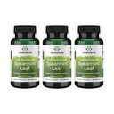 Swanson Spearmint Leaf (Mentha Spicata) - Supplément à base de plantes à spectre complet appuyant les questions de santé digestive et d'estomac léger - (60 capsules, 400 mg chacune) 3 Pack
