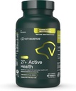 VetriScience 27+ Santé active Comprimés à croquer, Canine Plus Multivitamine quotidienne pour chiots et chiens adultes, vitamines équilibrées, minéraux et antioxydants, soutien à la santé et au mieux-être, Canard, 90 Compte