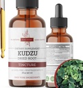 Extrait de racine Kudzu biologique – Sans alcool, supplément végétalien pour le soutien de l'alcool – 2 Fl Oz – non-OGM, fabriqué aux États-Unis