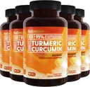 BioEmblem Curcumin curcumin supplémentaire avec BioPerine.Support articulaire et santé cardiaque.