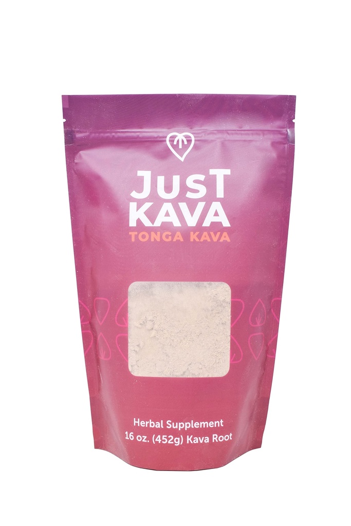 Juste Kava Tonga Kava complément à base de plantes 16 OZ (452g)