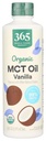 365 par Marché des aliments entiers, Huile de vanille biologique MCT, 16 Fl Oz