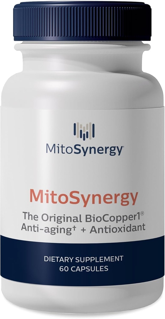 Original BioCopper1 (Cunermuspir) - BioAvailable Copper MultiVitamin with CoQ10 and d-ribose to Boost NAD+ Supports Mitochondrial ATP Energy Brain and Joint Health