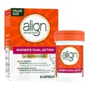 Aligner le probiotique, les femmes double action, les probiotiques vaginaux pour les femmes, les femmes probiotiques pour le soutien de la santé vaginale, avec les probiotiques pour la santé digestive, 42 capsules probiotiques