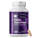 Procare Health Bariatric Multivitamin with Iron Free (30 Fast Dissolving Veggie Capsule) - Bariatric Vitamins for Gastric Sleeve & Gastric Bypass, Bariatric Multivitamin Without Iron (1 Month Supply)*