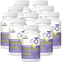 Ubiquinol liposomique CoQ10 800 MG Softgel, supplément d'Ubiquinol à haute absorption CoQ10, Coenzyme active Q10 800mg, puissant antioxydant pour la fonction cardiaque et cérébrale, production d'énergie, 600 softgels végétaliens