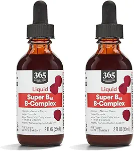 365 par marché des aliments entiers, Gly complexe de vitamine B, 2 Fl Oz (paquet de 2)
