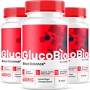 (3 Pack) GlucoBio Capsules - Gluco Bio officiel Pills de soutien, Formule avancée pour l'équilibre global, GlucoBio Pills, Supplément GlucoBio, Glucovio Reviews, 90 Capsules pendant 3 mois