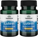Swanson Lutein 10 Milligrammes 60 Sgels (2 Pack)