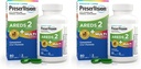 PreserVision AREDS 2 + Multivitamin,#1 Eye Doctor Recommended Brand,2-in-1 Eye Vitamin with Lutein,Zeaxanthin,Zinc,and Vitamin C,D & E,80 Softgels,(Pack of 2)