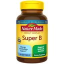 Nature faite Super B complexe vitamines pour les femmes et les hommes, supplément alimentaire pour le métabolisme énergétique, Super Vitamine B complexe, 160 Softgels, 160 jours d'approvisionnement