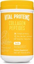 Protéines vitales Supplément en poudre de peptides pour cheveux collagènes hydrolysés avec haricots de vanille, noix de coco, acide hyaluronique et probiotiques, sans produits laitiers, 10,8 Oz