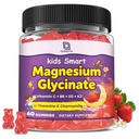 Magnesium Glycinate Gummies for Kids & Adults - 400/200mg Magnesium Supplement with L-Theanine, Chamomile, D3 & K2, Kids Sleep Gummies Melatonin Free, for Zzz & Relax, Cognition - Sugar Free, 60 Ct
