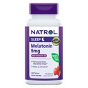 Natrol Melatonine 5 Mg, 250 comprimés à dissoudre rapide Arôme fraise