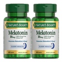 Mélatonine par Bounty de la nature, 60 comtes (paquet de 2)