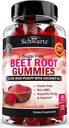 Gommies de racines de betteraves sans sucre - Gommies à oxyde nitrique infusées avec de l'huile de coco pour une absorption maximale - Soutient l'énergie et la santé du corps entier - Délicieux goût de fraise - 120 Compte (60 jours d'approvisionnement)