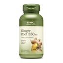 GNC Herbal Plus Ginger Root 550mg Supplément, soutient la santé digestive, 100 portions