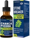 Chanca Piedra Stone Breaker Extract Drops for Rein Stones Dissolver, Rein Cleanse Detox & Repair Complement w/Horsetail Dandelion. Chanca Piedra para Los Riñones. 2oz