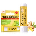 Hion Nausea Relief Inhaler-Ginger, Natural Essential Oils Inhalers