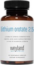 Orotate de lithium 2,5 mg (1 bouteille), 60 gélules végétariennes