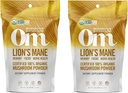Om Poudre de champignons organiques Superfood, Lions Mane, 3.5 Ounce (50 portions)