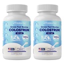 Vitamatic Bovine Colostrum Supplement 1000 mg per Serving - 50% Highest IgG - Supplement for Gut Health, Hair Growth, Beauty, Muscle Recovery, & Immune Support - 120 Capsules - 2 Pack