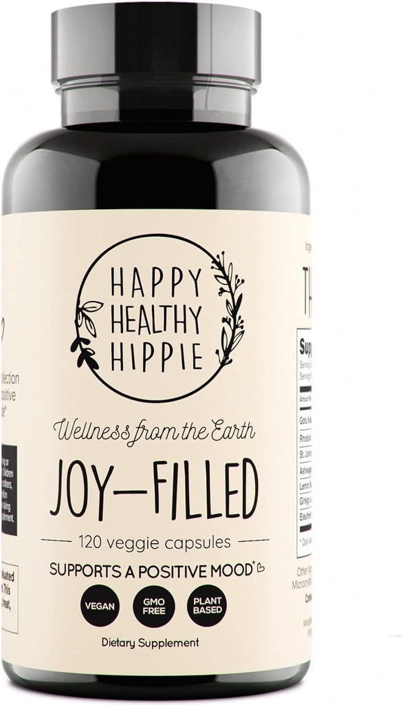 Supplément de soutien à l'humeur Joy-Filled - 7 Herb Complex w/St. Johns Worts (120 Ct)