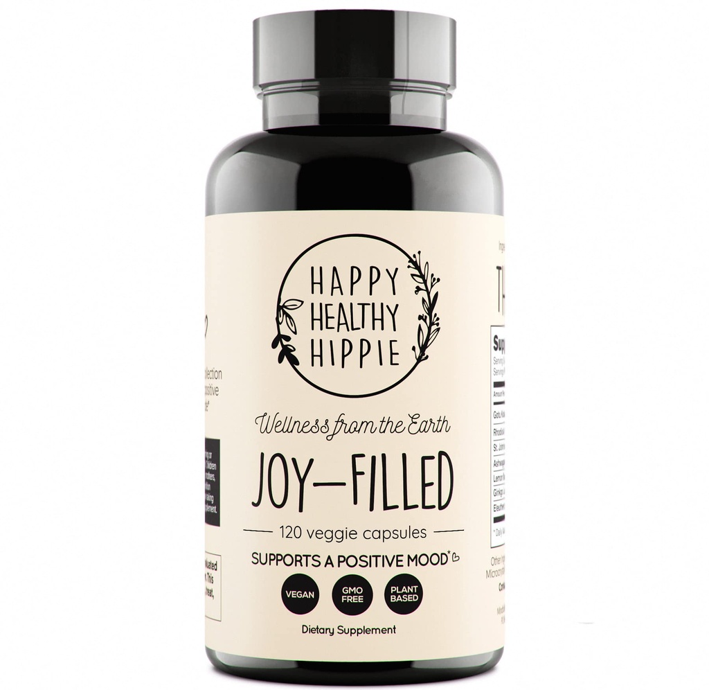 Supplément de soutien à l'humeur Joy-Filled - 7 Herb Complex w/St. Johns Worts (120 Ct)