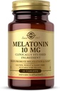 Solgar Melatonin 10mg Comprimés HighDosage aide à promouvoir la relaxation Sommeil cliniquementÉtudié Melatonin soutient le cycle de sommeil naturel Vegan sans gluten Laitière Sans Casher portions, 60 comte