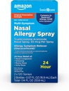 Soins de base Multisymptôme Triamcinolone Acétonide Allergie Nasale Spray, 55 mcg, 0,57 fl oz (paquet de 2)