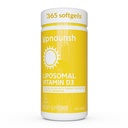 UpNourish Liposomal Vitamine D3 5000 UI Softgels - 1 an d'approvisionnement.