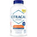 Petites Citracales - Citrate de calcium avec vitamine D3, soutien de la santé des os, supplément de calcium pour les âges 12+, 375 Nombre (paquetage mai Vary)