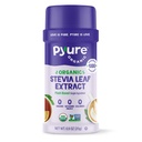 Pyure Organic Stevia Extract Powder, 100% Pure Stevia Leaf Extract, No Fillers, Sugar-Free, Keto, Paleo, Diabetic Friendly, Zero Calorie, 300x Sweeter Than Sugar, 1,000 Servings, USDA Organic