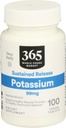 365 Valeur quotidienne, Potassium 99mg, 100 ct