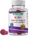Greenfield Nutritions Immune halal Soutien Gommies de baies aînées pour les enfants - soutient votre système immunitaire naturellement avec le zinc halal et la vitamine C Gommy Vitamines halales - 60 Delicious Kids Vitamines Gommy