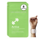 The Good Patch Active Patch, Energy Support, Natural Patch with Caffeine, Beta Alanine, Rhodiola, Plant Powered Wearable Wellness, Sustained Release (8 Total Patches)