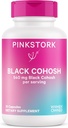 Suppléments Cohosh Noir Rose Stork pour femmes - 540 mg Cohosh Noir Pur pour Perimenopause, Soutien à la ménopause - 30 Capsules