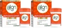 Aligner Probiotique, 24/7 Soutien digestif*§,Probiotiques pour les femmes et les hommes,Probiotiques pour la santé digestive, Capsules probiotiques pour les hommes et les femmes aident à soulager le gonflement occasionnel et le gaz*,56 Capsules,(Pack of 2)