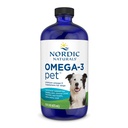 Nordic Naturals Omega-3 Animaux de compagnie, non aromatisés - 16 oz - 1380 mg Omega-3 par téaspon - Huile de poisson pour grands à très grands chiens avec EPA & DHA - favorise la santé du coeur, de la peau, du manteau et de l'Immune
